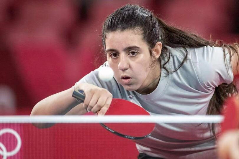 จีนเชิญเด็กหญิงซีเรียมาฝึกปิงปองในจีน_fororder_WechatIMG282