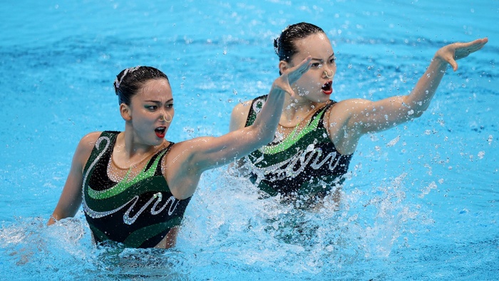 中 수중발레에서 은메달 획득 中 수중발레에서 은메달 획득_fororder_0805