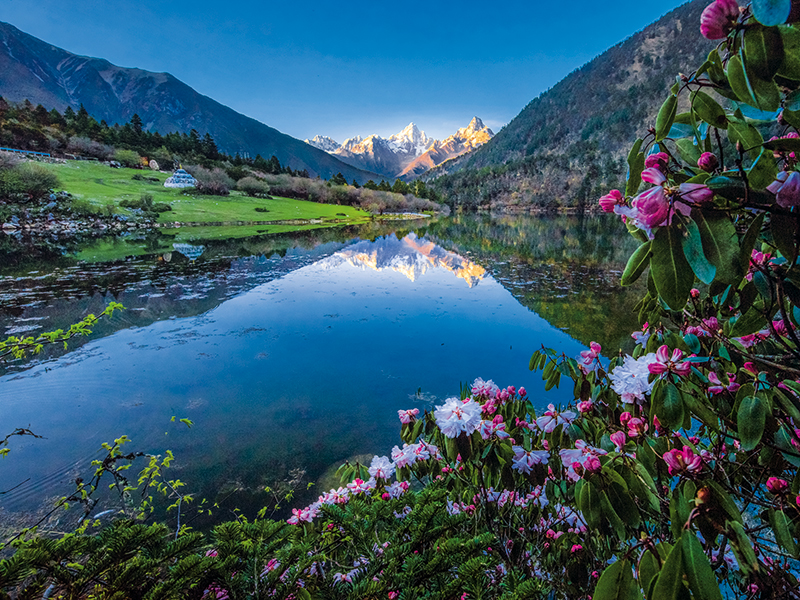 “天府旅游名县巡礼”走进甘孜州康定市_fororder_木格措-供图-康定市文化广播电视和旅游局.-