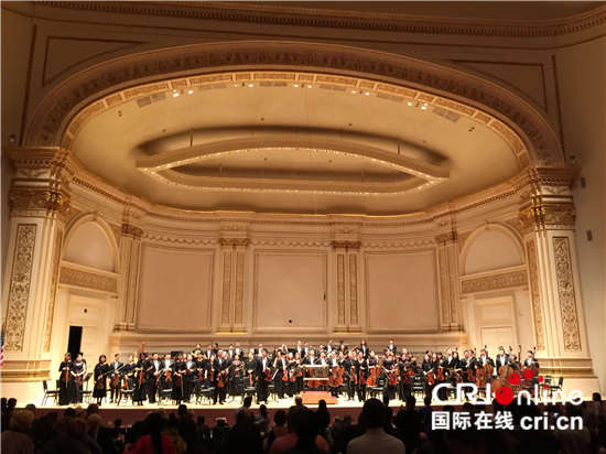 中国国家大剧院管弦乐团首登纽约卡内基音乐厅
