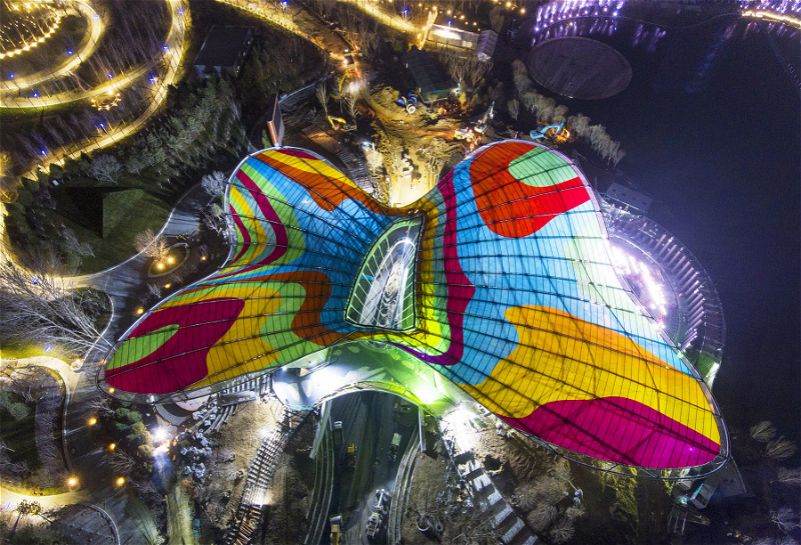 The expo park [Photo by Duan Xuefeng]