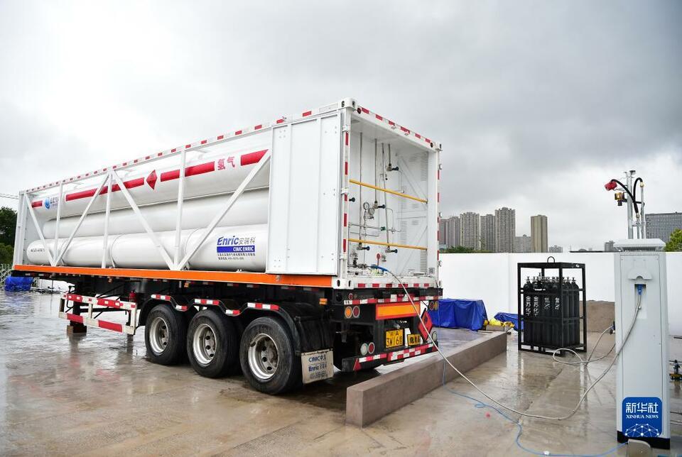 【城市远洋】重庆首座加氢站投用