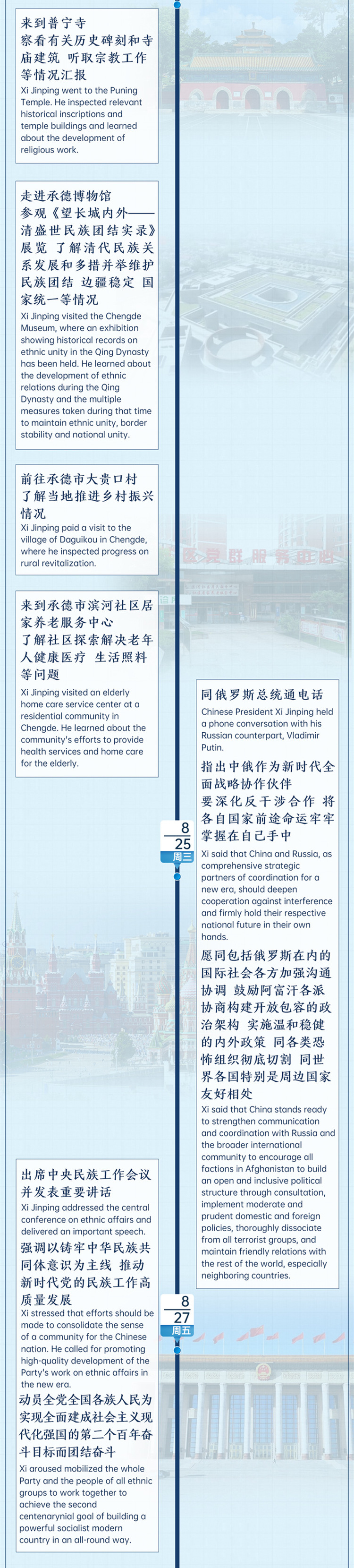 时政微周刊丨总书记的一周（8月23日—8月29日）