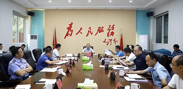 自贡大安:“我为群众办实事”切实解决群众身边突出问题_fororder_会议现场