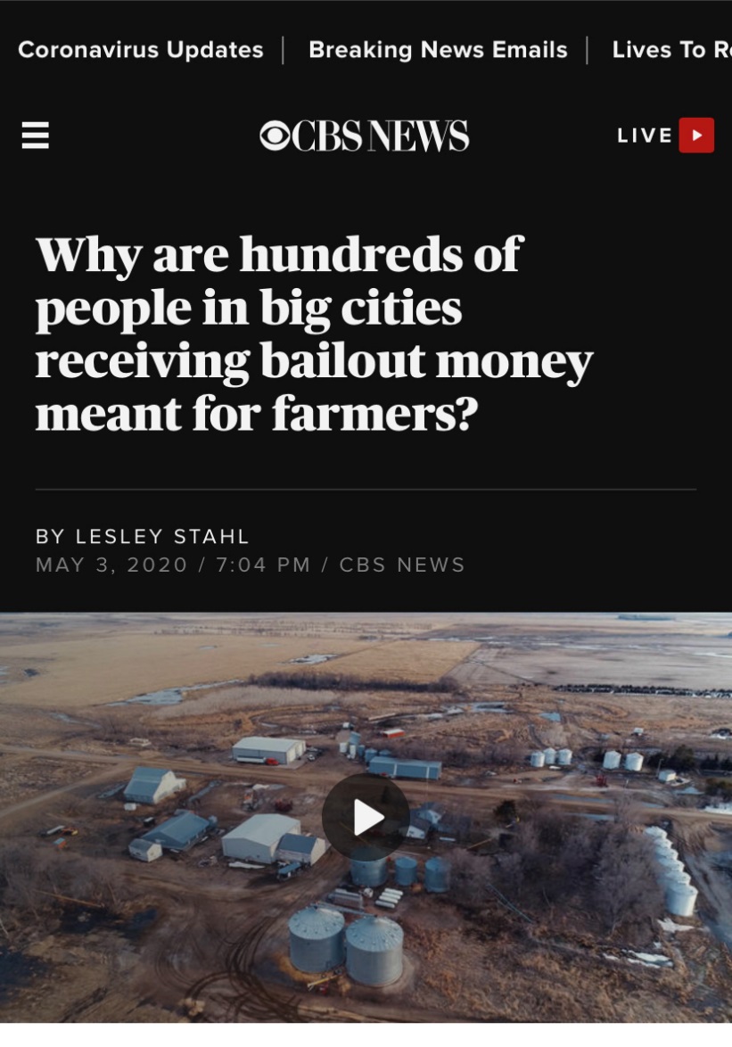 北美观察丨虚伪的农业补助 美国政府农业救济究竟帮了谁？