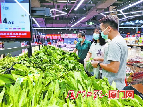 疫情防控期间 厦门畅通食品供应链护稳市民菜篮子