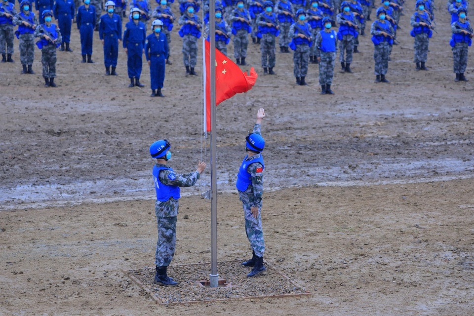 “共同命运-2021”国际维和实兵演习正式开始