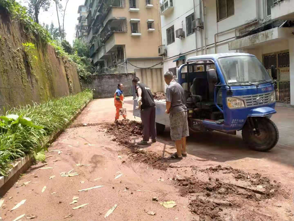 【原创】重庆渝北区住保中心：积极应对暴雨灾害 确保人民群众财产和生命安全_fororder_图片1