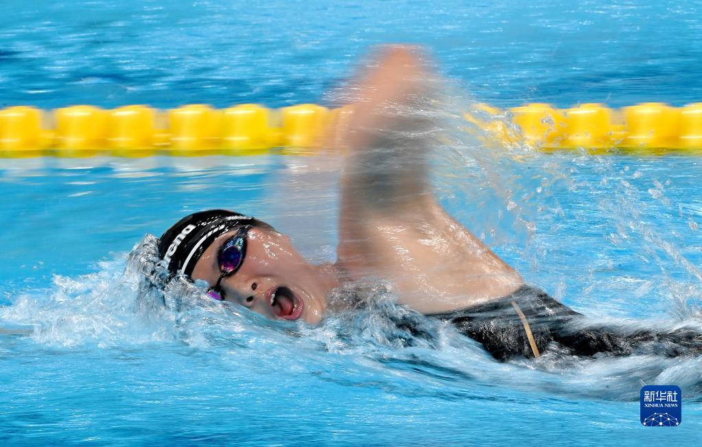 全运会-游泳女子1500米自由泳决赛:河北队选手李冰洁获得冠军 全运会-游泳女子1500米自由泳决赛:河北队选手李冰洁获得冠军