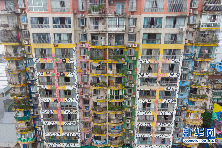 艺术味儿的“网红”来了！重庆黄桷坪涂鸦街上新