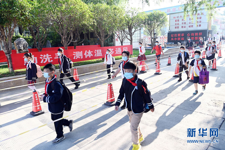 河南焦作：小学陆续开学