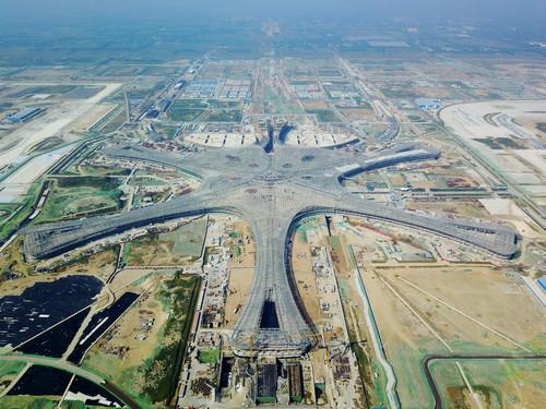 北京新机场被指将是全球最大:登机口排一排有5公里