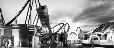 北京环球度假区揭秘变形金刚基地 北京环球度假区揭秘变形金刚基地