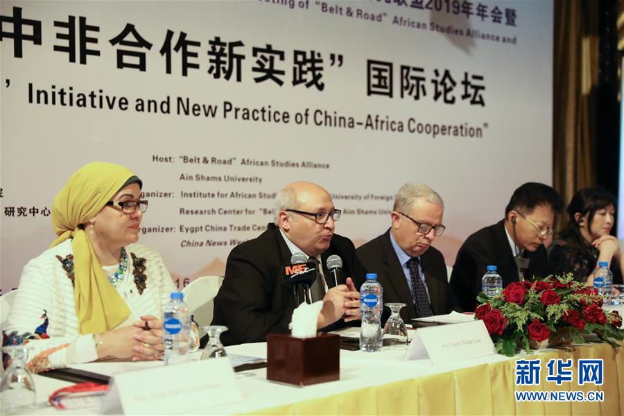 “一带一路”与中非合作新实践国际论坛在埃及举行