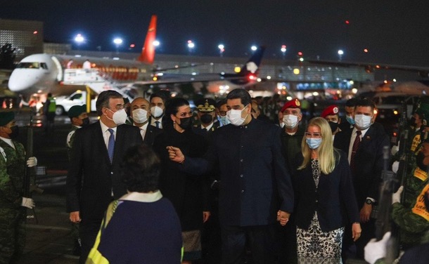 委内瑞拉总统马杜罗抵达墨西哥 参加拉美和加勒比国家共同体峰会