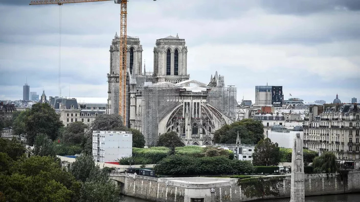 巴黎圣母院第一阶段安全加固工作已结束 修复工作预计冬季启动