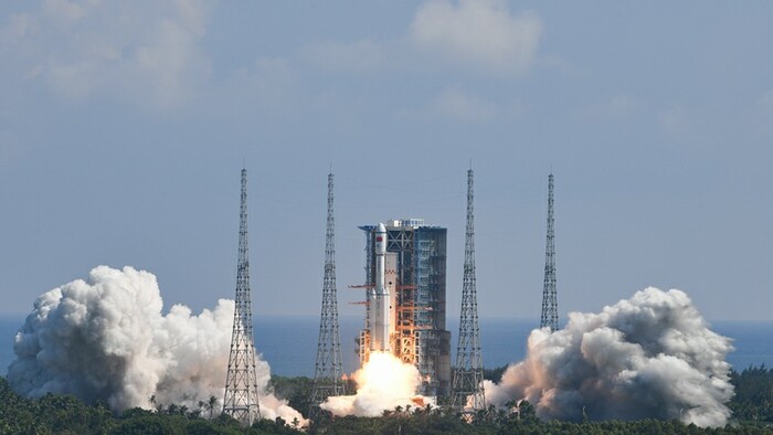 천주3호 화물선 성공적 발사 천주3호 화물선 성공적 발사_fororder_发射成功