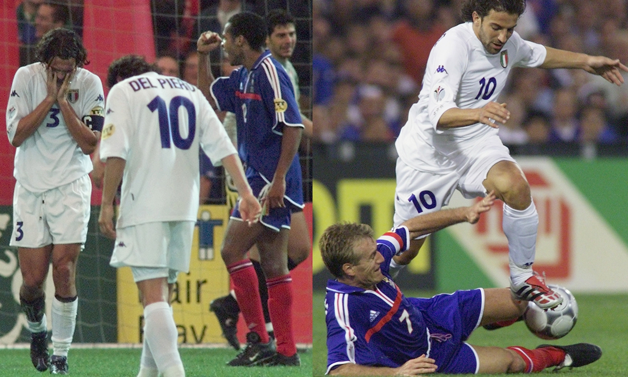2000年欧洲杯,皮耶罗"蝉联"意大利10号.