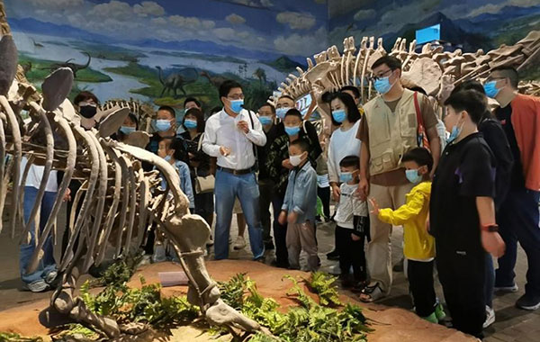 十一黄金周自贡恐龙博物馆再现旅游高峰