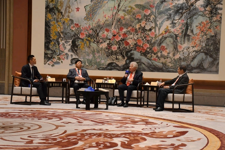 【原创】“2021中国(曲阜)国际孔子文化节 第七届尼山世界文明论坛”开幕_fororder_文明交流互鉴——尼山世界文明论坛的使命高端访谈现场 摄影 曹可凡