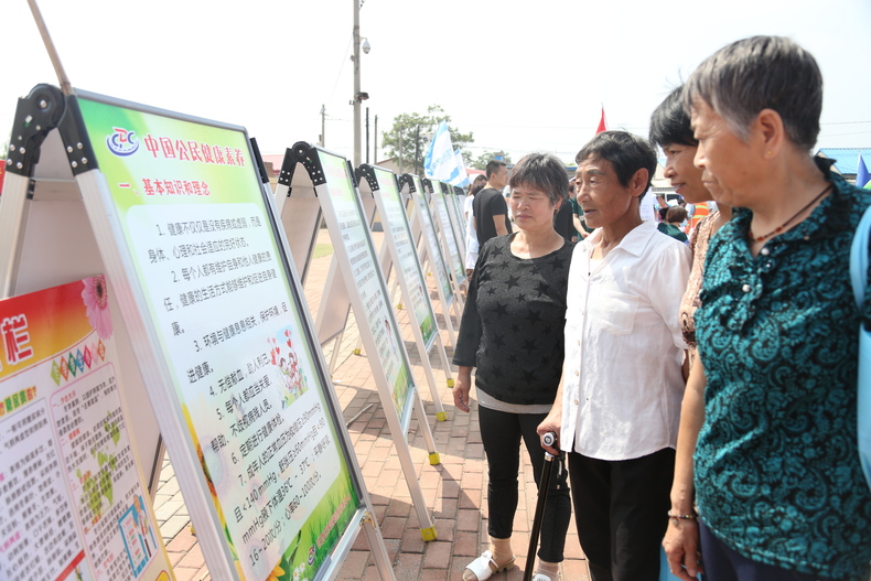 沈阳市举行农村人居环境整治卫生健康知识宣传普及活动