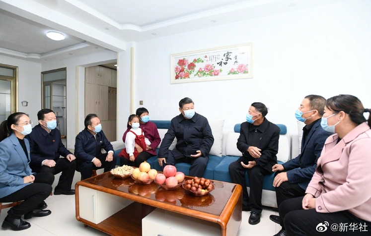Shandong පළාතේ නිරීක්ෂණ චාරිකාවක නිරත චීන ජනාධිපතිවරයා ජන ජීවිතය විමසා බලමින් කම්කරුවන් දිරිමත් කරයි_fororder_1127984528_16348779798801n