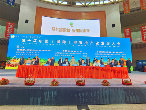 第十届中国（国际）猕猴桃产业发展大会在宝鸡眉县举行_fororder_图片21