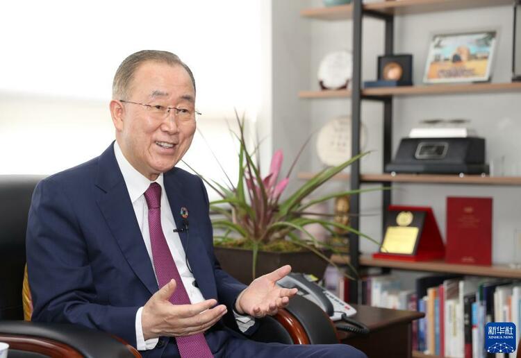 专访：中国为实现联合国理想作出巨大贡献——访联合国前秘书长潘基文