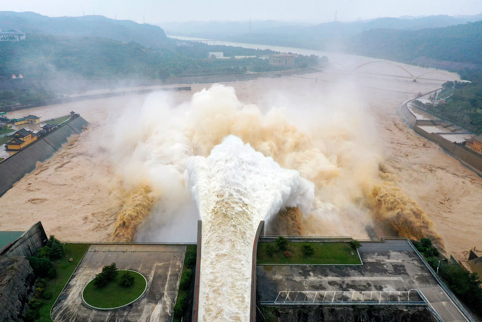 河南洛阳：小浪底水库创历史最高水位记录