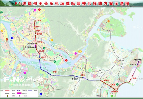 【要闻】【福州】【移动版】福州滨海快线建设规划调整 30分钟直达滨海新城