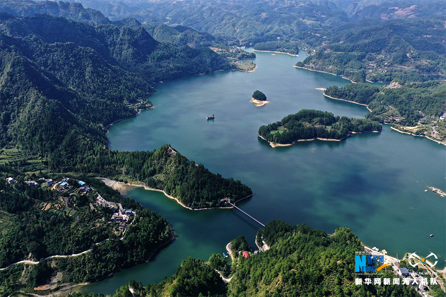 【城市远洋带图】重庆山中“海”美如画卷