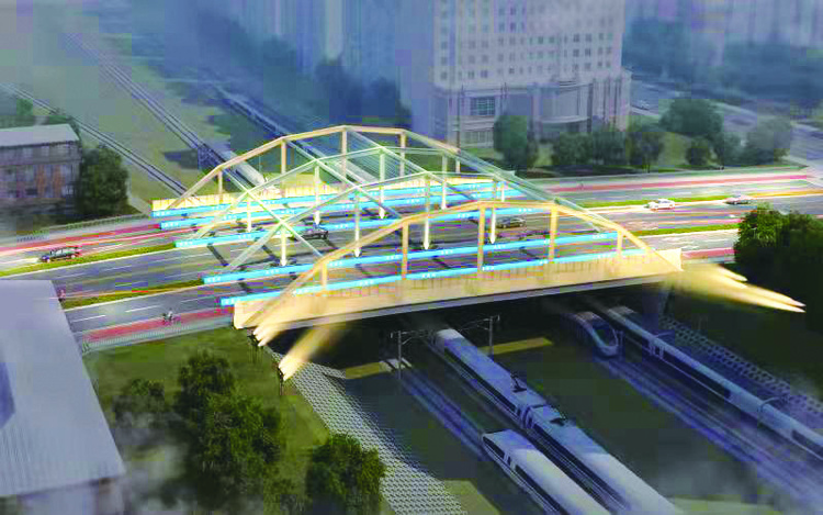 长春西安桥新桥完成北幅焊接拼装 2022年1月15日将简易通车