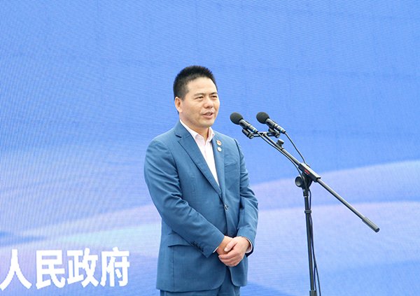 总投资60亿元 远东股份宜宾智能产业园正式奠基_fororder_蒋锡培致辞-摄影-高学兵