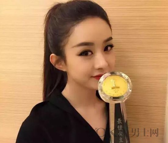 从小甜心到女汉子赵丽颖靠妆容攻下塘主张翰