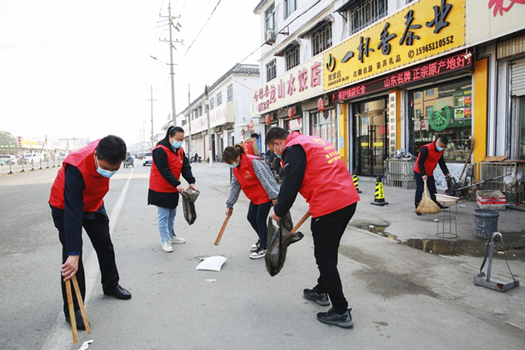 枣庄市滕州市级索镇举办“创城网格奉献日”志愿服务活动_fororder_图片1