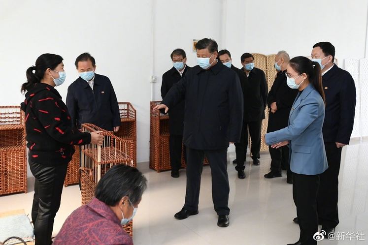Shandong පළාතේ නිරීක්ෂණ චාරිකාවක නිරත චීන ජනාධිපතිවරයා ජන ජීවිතය විමසා බලමින් කම්කරුවන් දිරිමත් කරයි_fororder_1127984528_16348778930251n