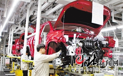 【要闻 文字列表】北京现代沧州工厂新一代ix35车型量产