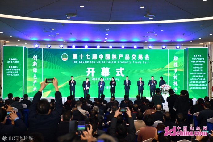 第十七届中国林产品交易会在山东菏泽隆重开幕