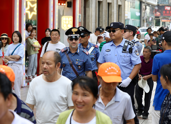 中意警方启动第三次在华警务联合巡逻