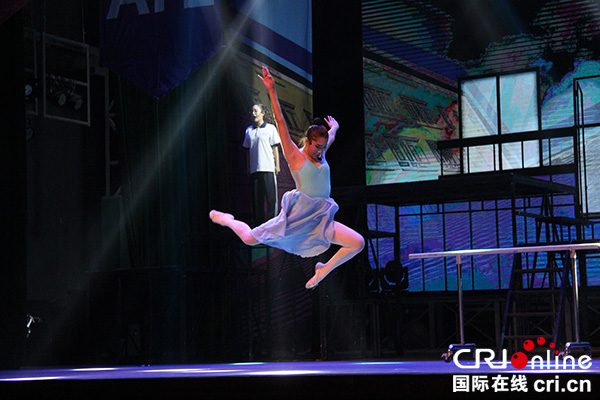 图片默认标题_fororder_图为艾小兮刻苦训练。（申洪雁-摄）