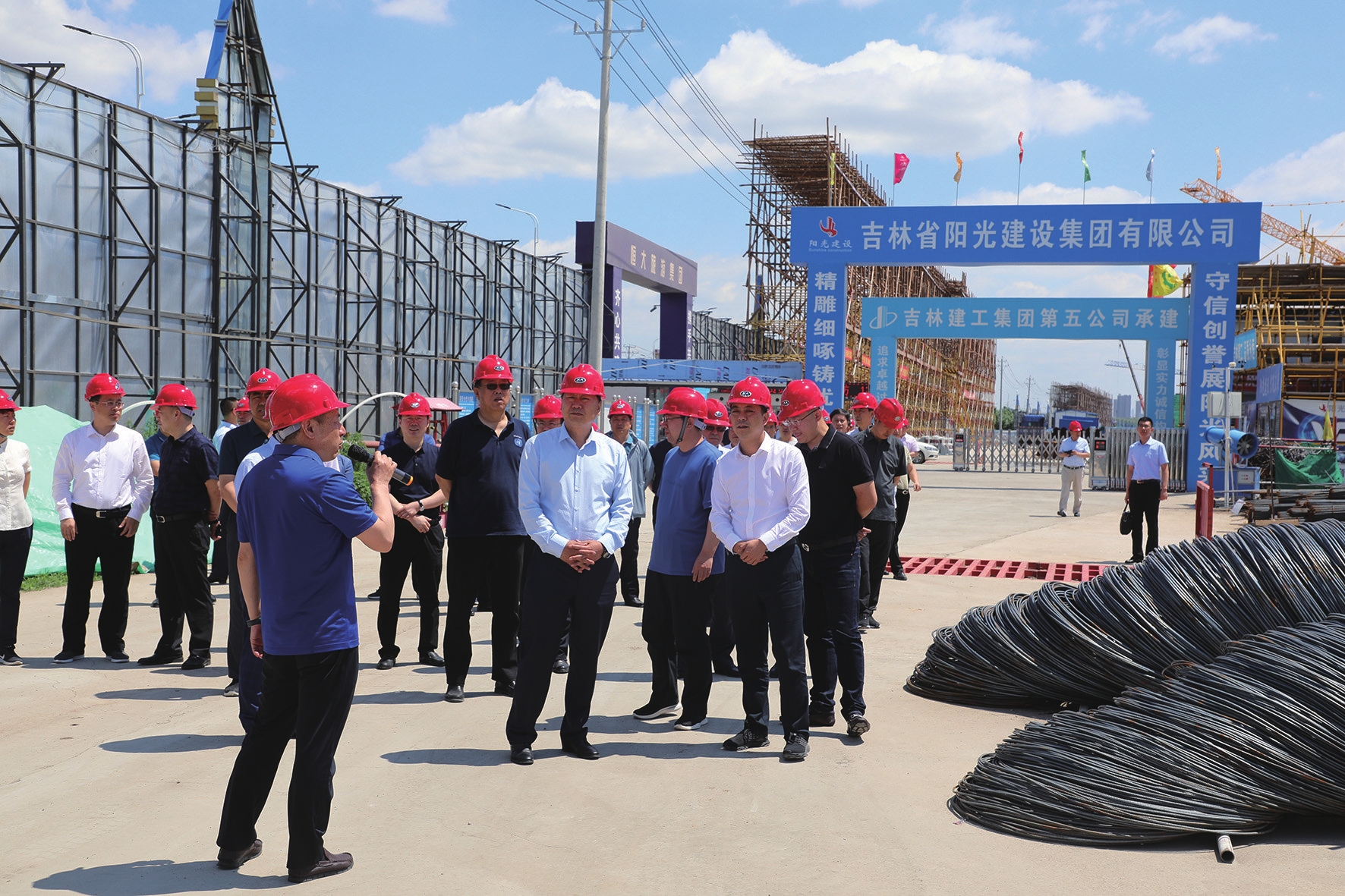 吉林公主岭:项目建设挺起高质量发展脊梁