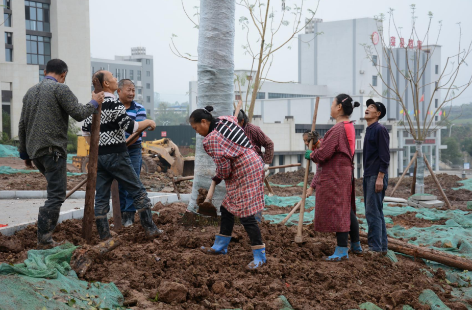 (转载)自贡:城市绿量不断提升 荣县市容环境不断改善