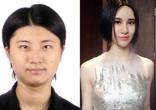 女星刚出道的照片对比 尚雯婕baby换了一个头