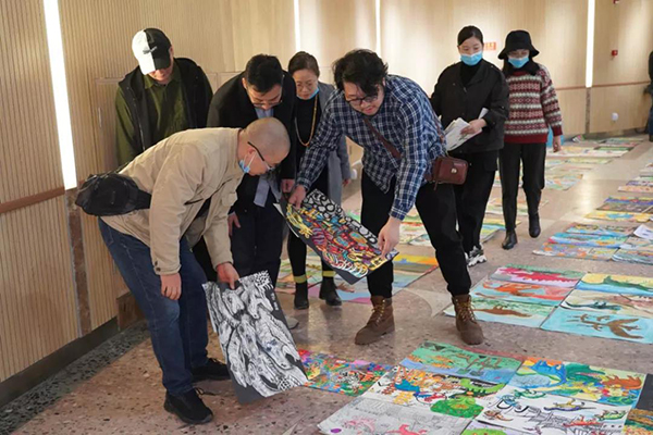 自贡我眼中的恐龙王国少年儿童主题绘画比赛落幕100幅优秀作品出炉