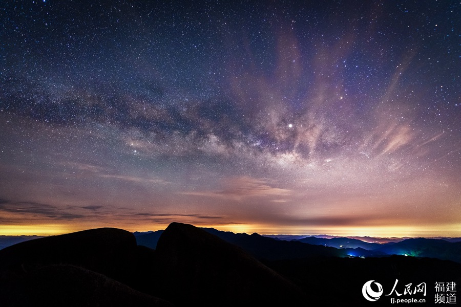 福建九仙山:星辰如大海浩瀚 福建九仙山:星辰如大海浩瀚