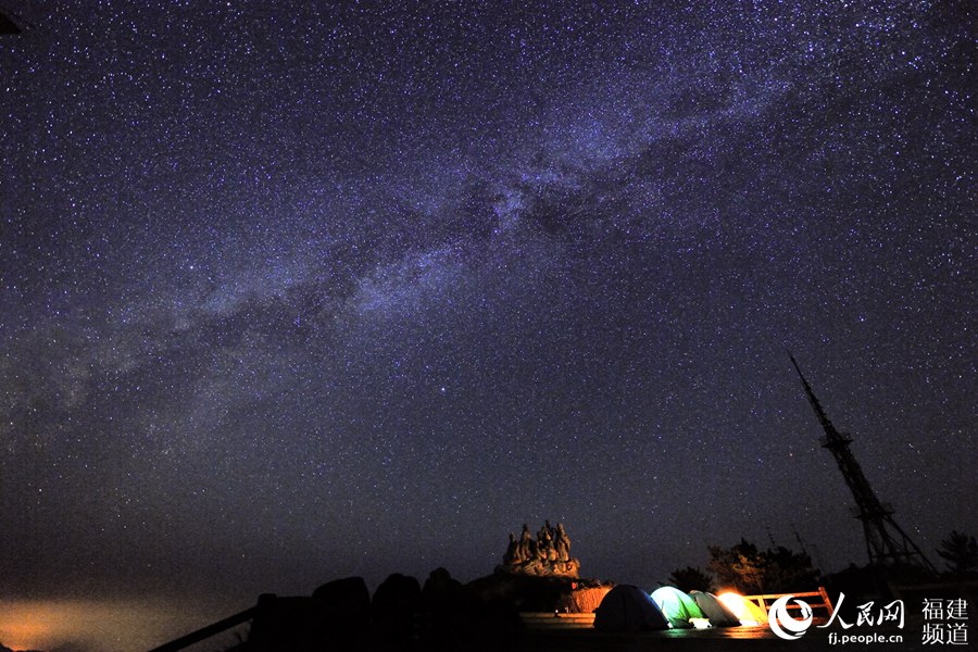 福建九仙山:星辰如大海浩瀚 福建九仙山:星辰如大海浩瀚