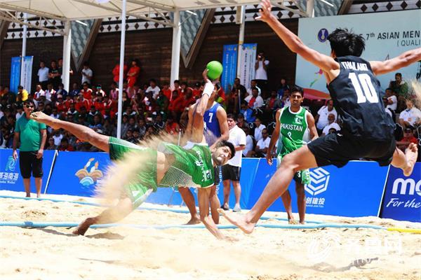 第七届亚洲沙滩手球锦标赛在威海南海新区落幕 第七届亚洲沙滩手球锦标赛在威海南海新区落幕