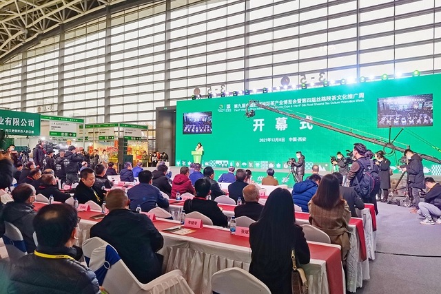 首个沉浸式泾阳茯茶体验馆亮相第九届西部茶博会 首个沉浸式泾阳茯茶体验馆亮相第九届西部茶博会