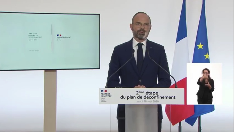 法国将进入“解封”第二阶段 法总理：病毒传播得以控制