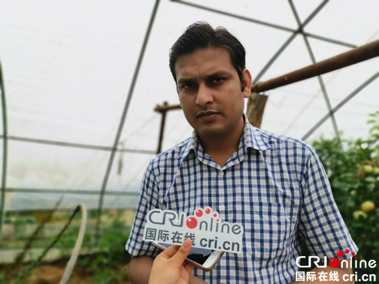 【外媒看陕西】巴基斯坦黎明电视台记者穆罕默德·伊姆兰：加强交流合作 促进农业技术共同发展